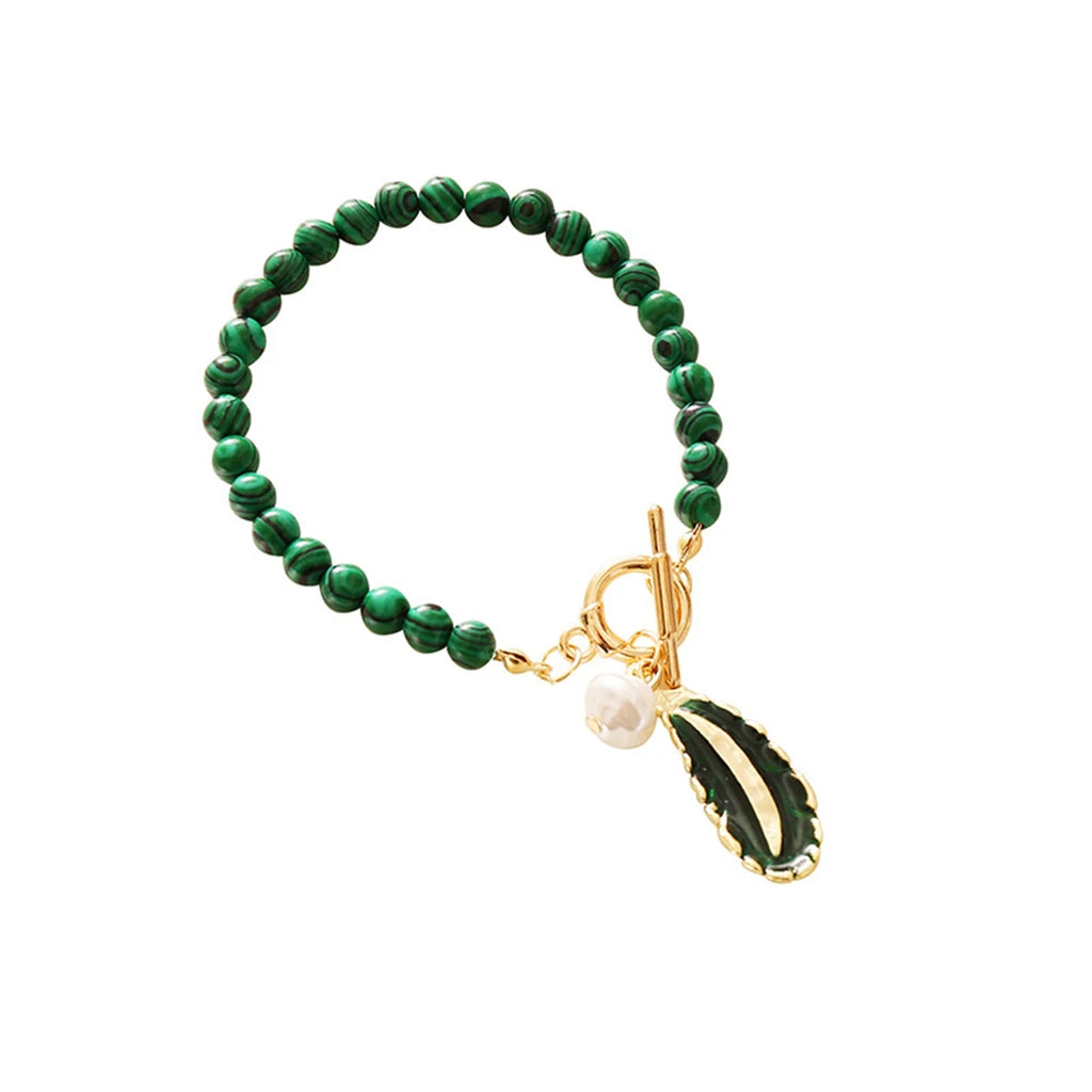Emerald Spirit – Malachite Healing Necklace