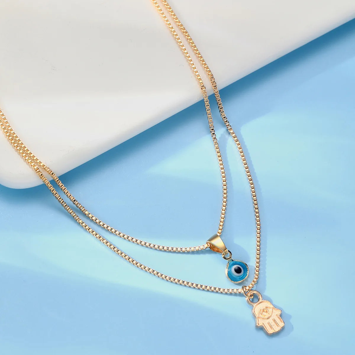 Sacred Shield - Layered Necklace