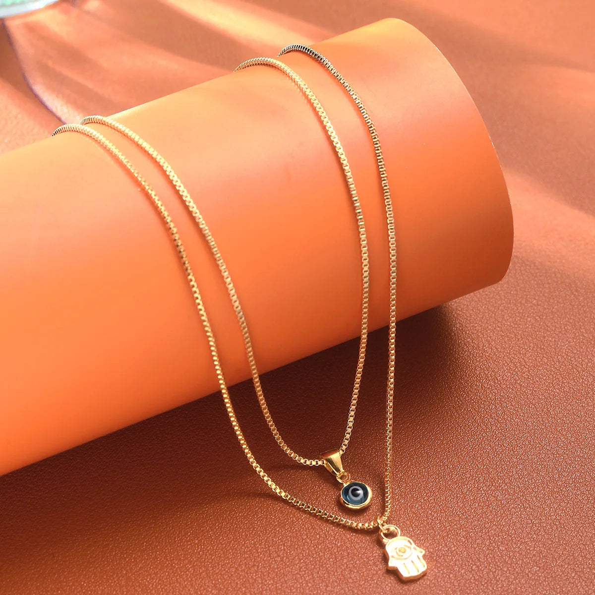 Sacred Shield - Layered Necklace