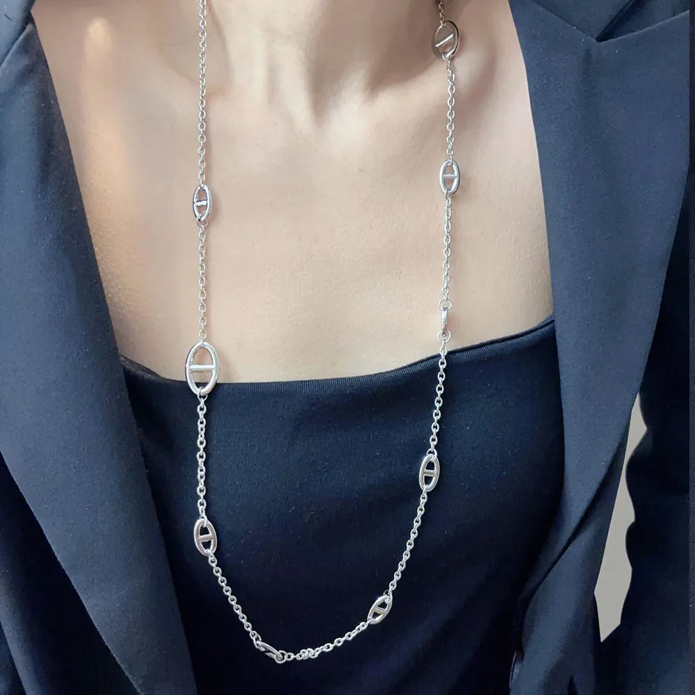 Luxe Trinity Gold Necklace