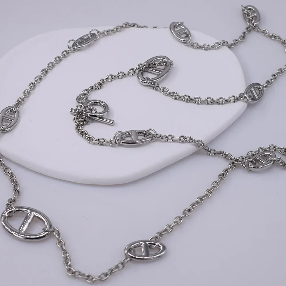 Luxe Trinity Gold Necklace