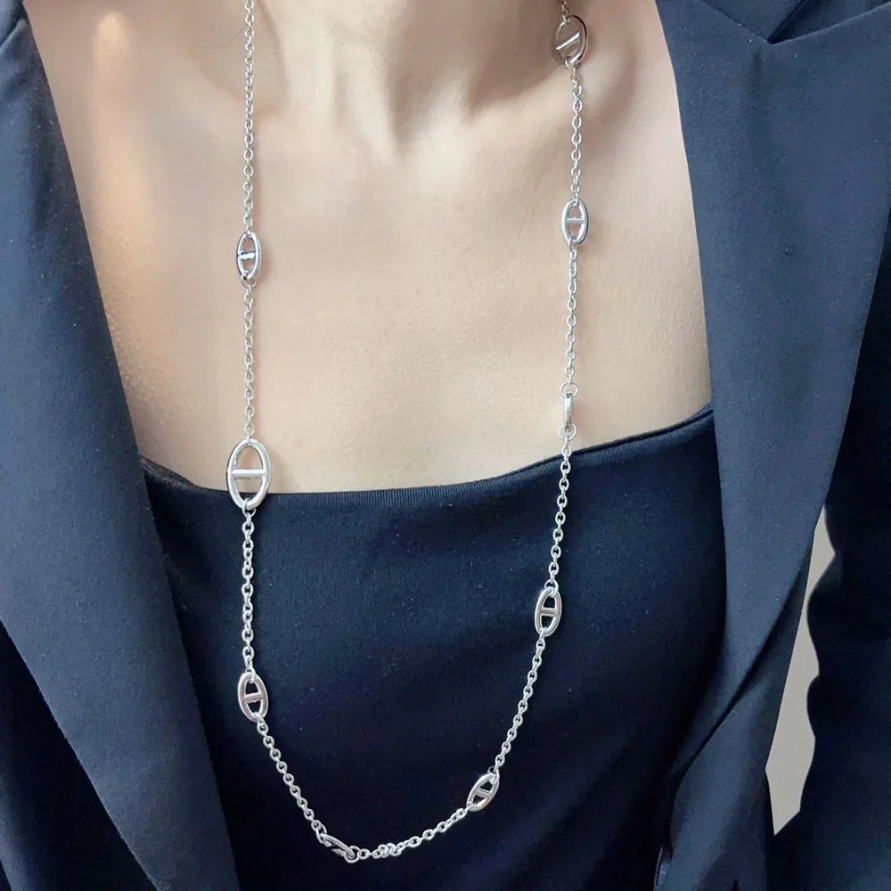 Luxe Trinity Gold Necklace