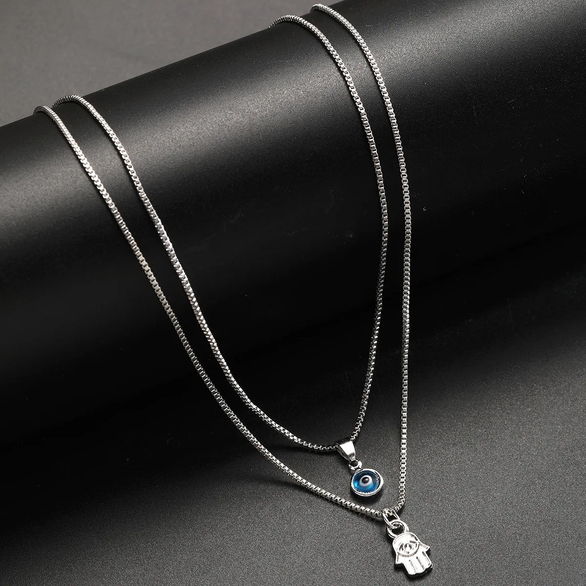 Sacred Shield - Layered Necklace
