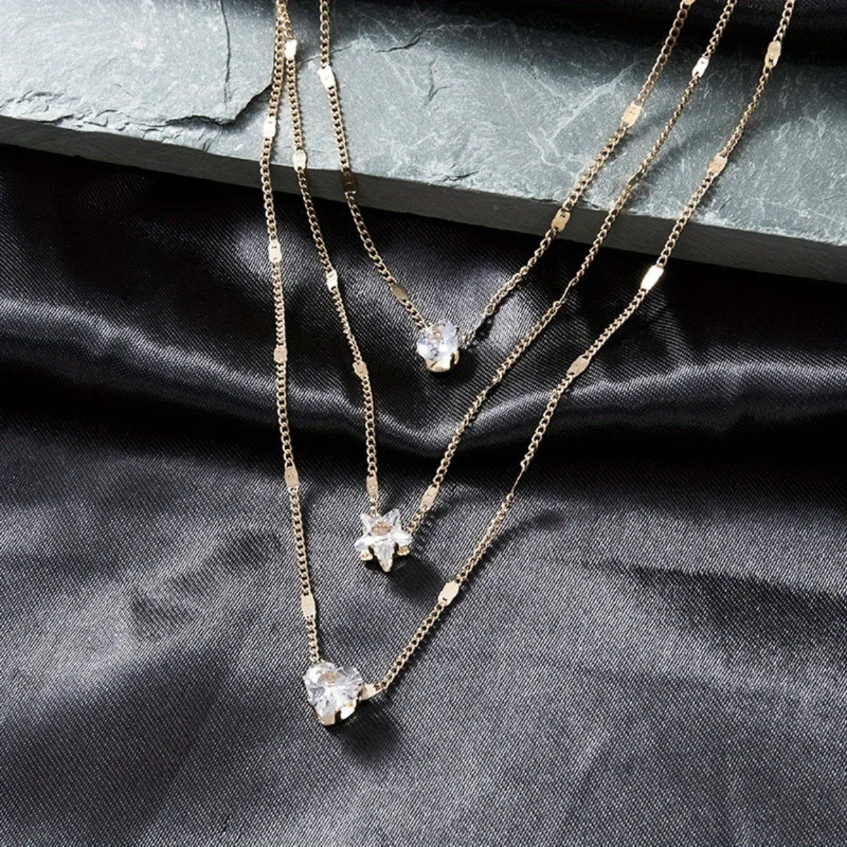 Celestial Trio Necklace