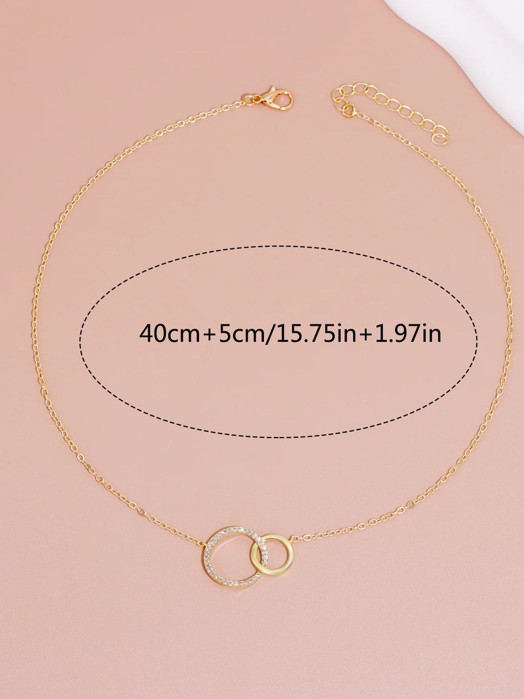 Infinity Bond - Double Circle Necklace