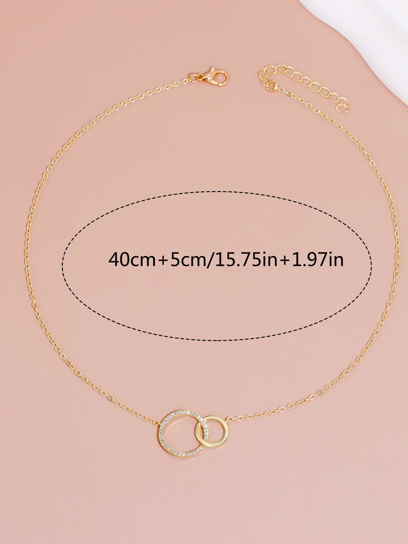 Infinity Bond - Double Circle Necklace